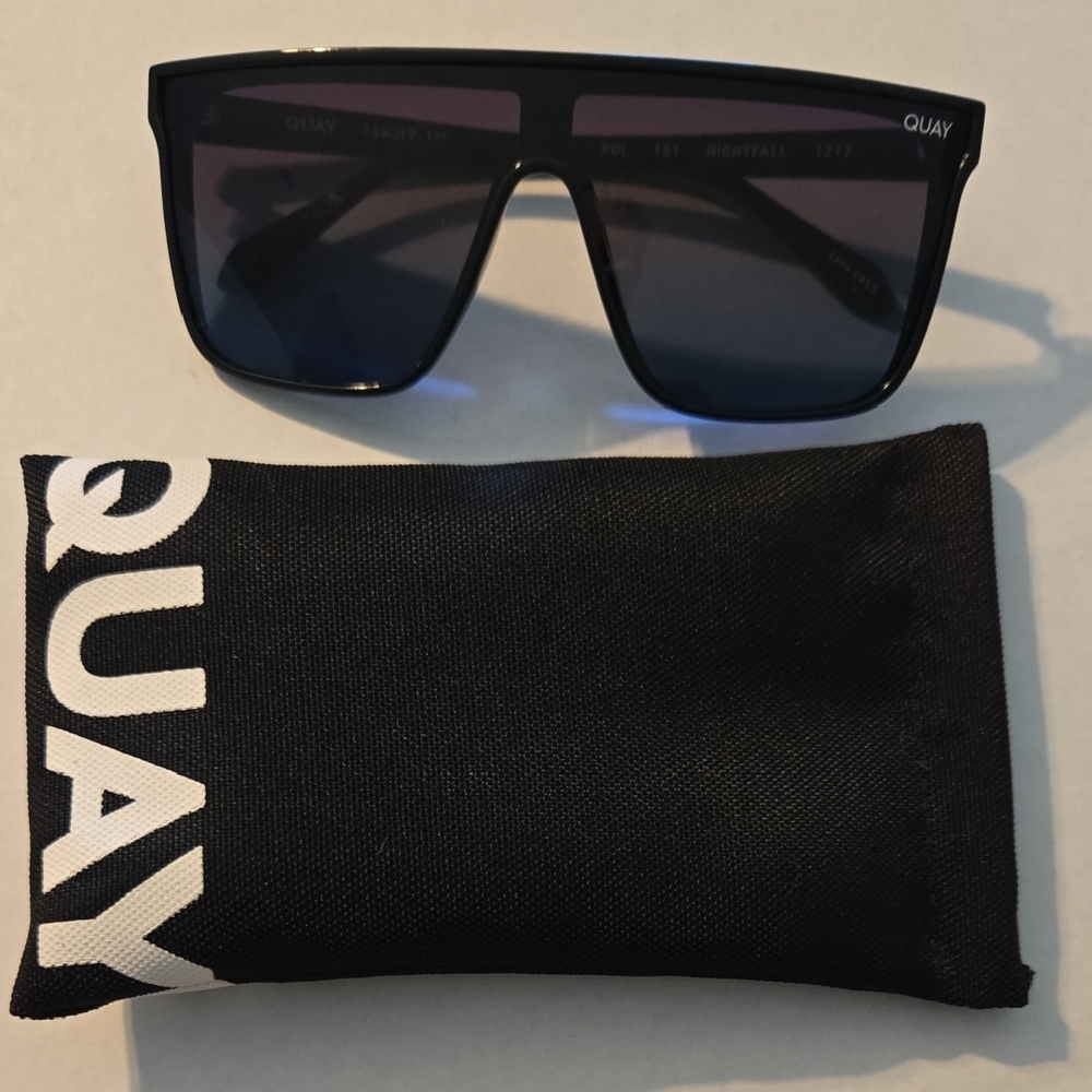 Quay Australia Nightfall Black Sunglasses